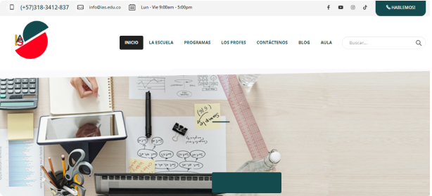 Diseño web para páginas de entrenamiento físico en Bogotá - Colombia